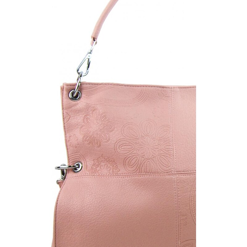 BELLA BELLY Barebag Velká libovolně nositelná dámská kabelka 5381-BB růžová