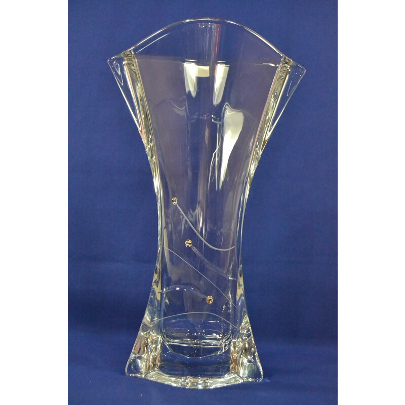 Křišťálová váza ze swarovski krišťály (v. 31 cm) - GLAMI.cz