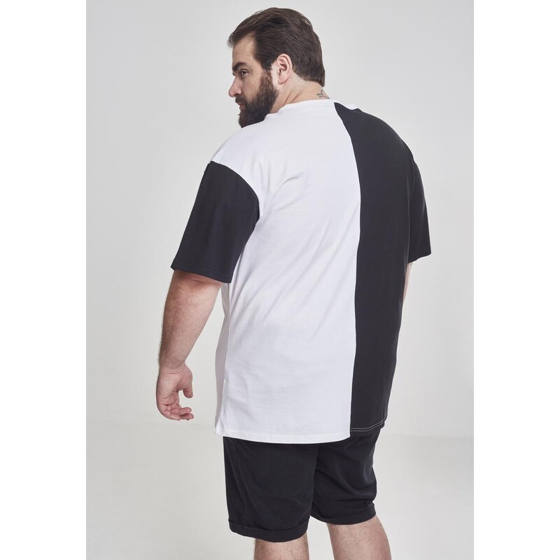 UC Men Oversize tričko Harlekýn blk/wht