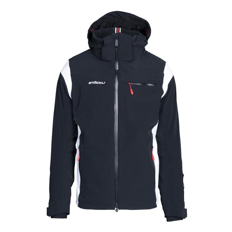 Stöckli RACE ski jacket white-black pánská lyžařská bunda bílá/černá S
