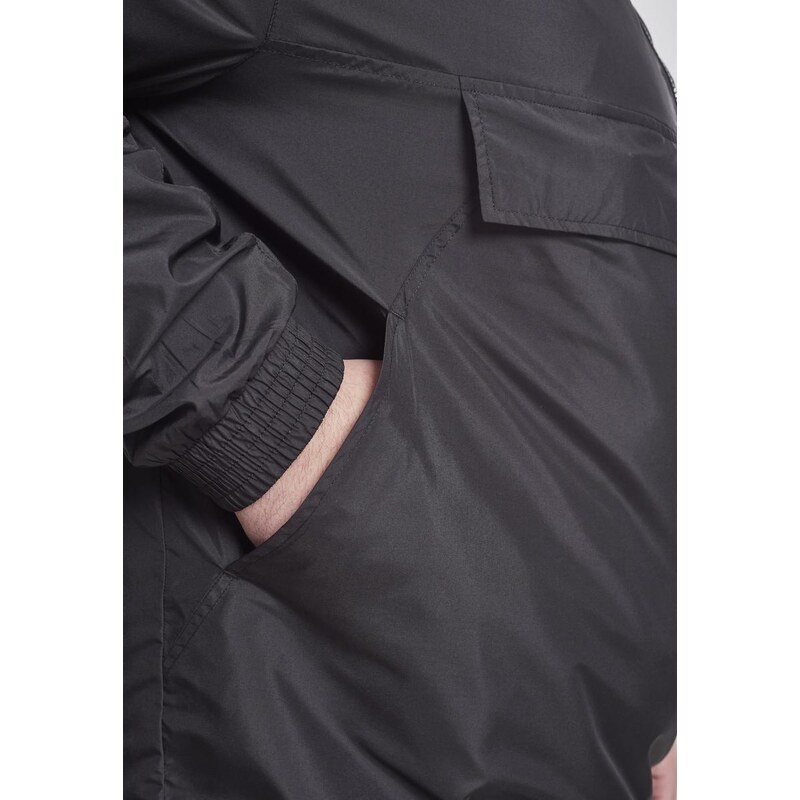 UC Men Základní přetahovací bunda černá