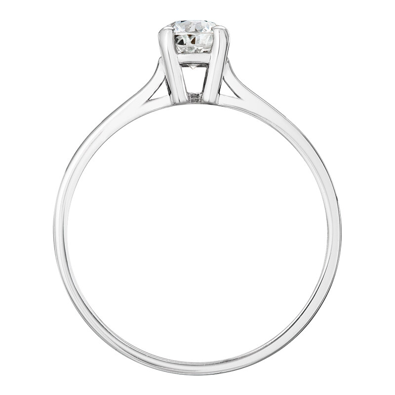 Tiami Prsten z bílého zlata s diamantem Grace (0,18 ct)