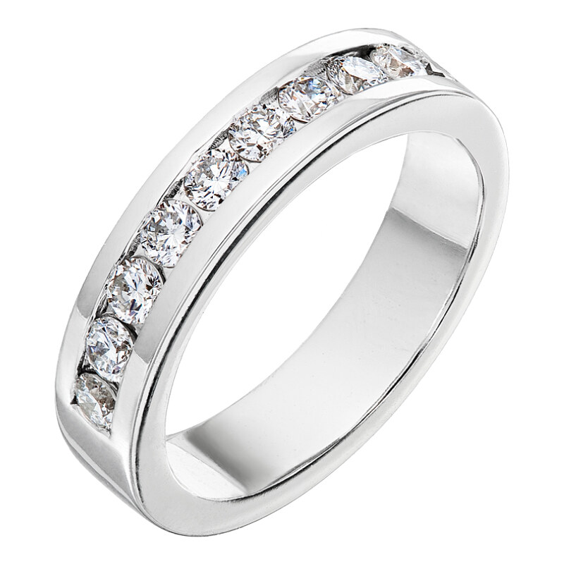 Tiami Prsten z bílého zlata s diamanty Isabel (0,96 ct)