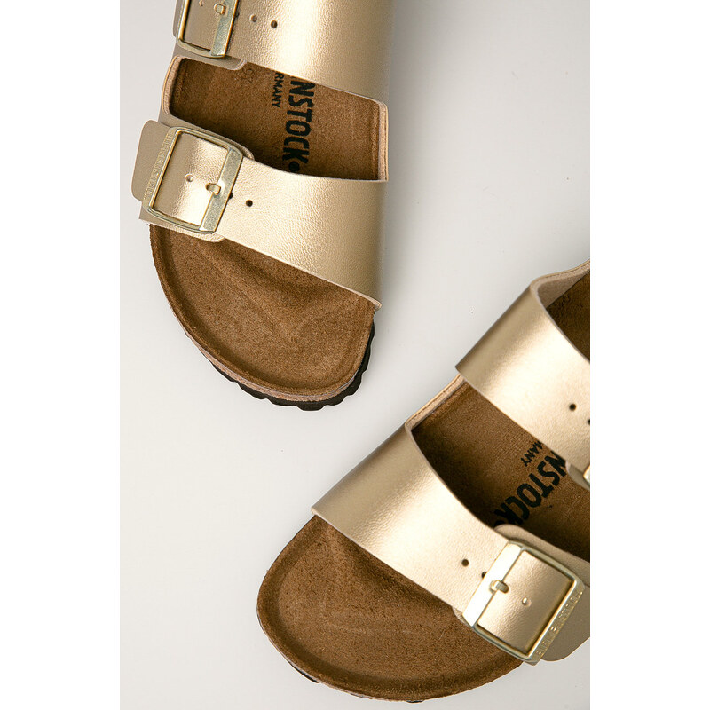 Pantofle Birkenstock Arizona 1016111-GOLD