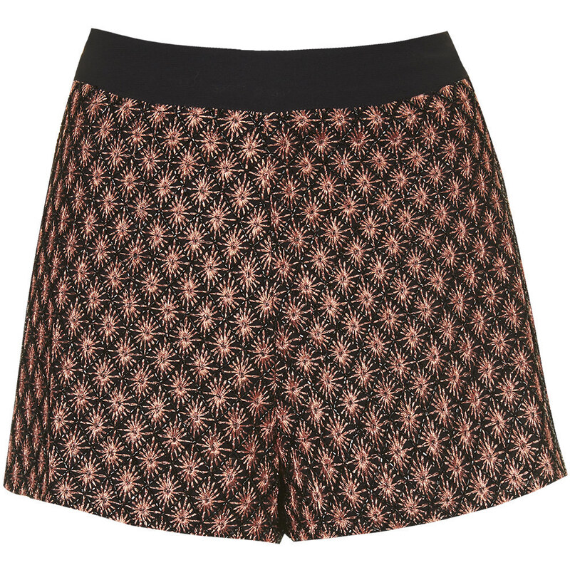 Topshop Embellished Sparkle Shorts