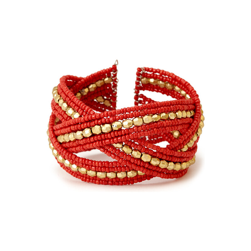 FOREVER21 Globetrotter Beaded Cuff