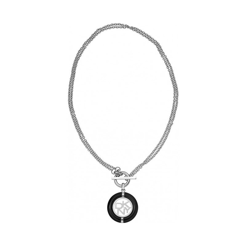 DKNY Ocelový náhrdelník s logem DKNY NJ2003040 AKCE