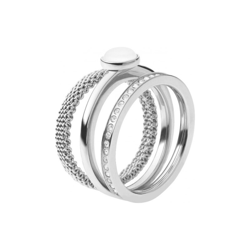 Skagen Ocelový prsten 3 v 1 SKJ0150040 59 mm