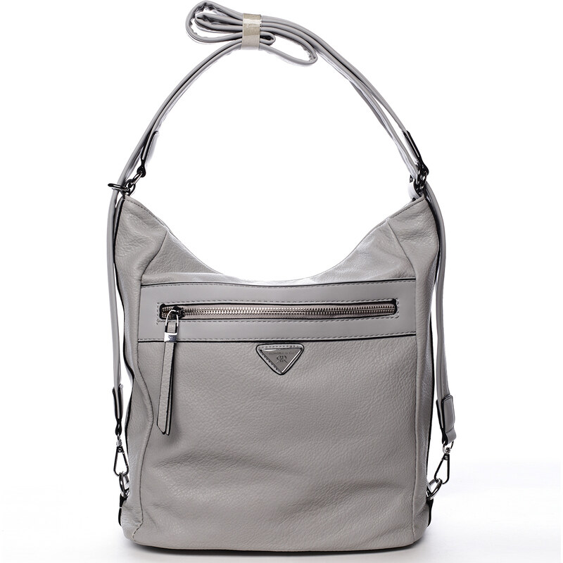 Romina & Co. Bags Praktická dámská koženková kabelka/batoh Ida