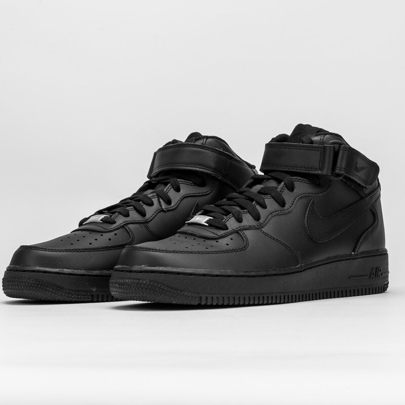 Nike Air Force 1 Mid (GS) black / black