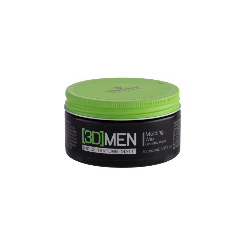 Schwarzkopf Professional 3DMEN 100 ml tvarující vosk na vlasy pro muže