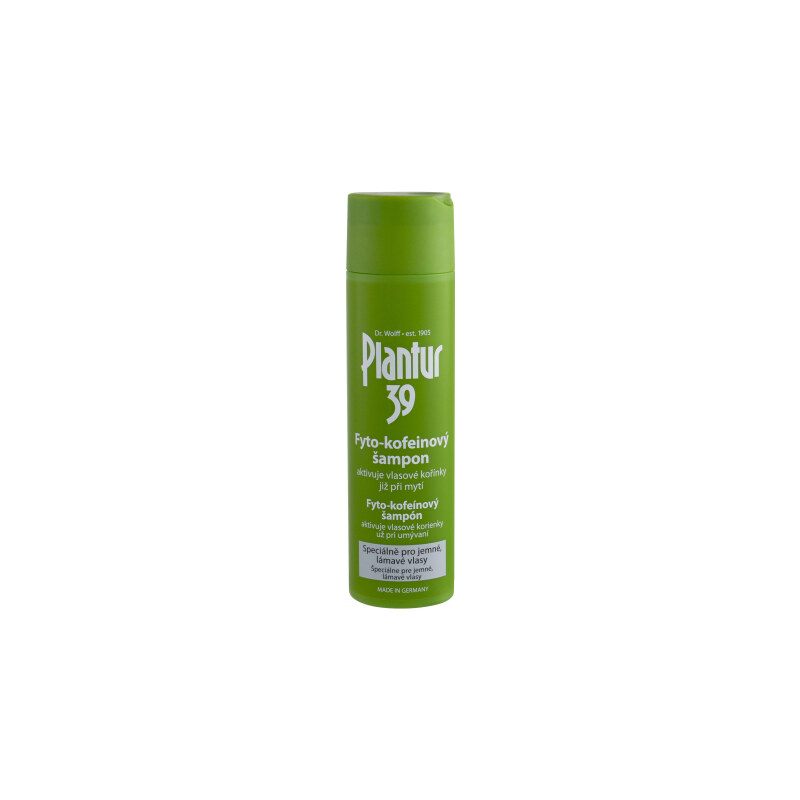Plantur 39 Phyto-Coffein Fine Hair 250 ml fyto-kofeinový šampon pro jemné vlasy pro ženy