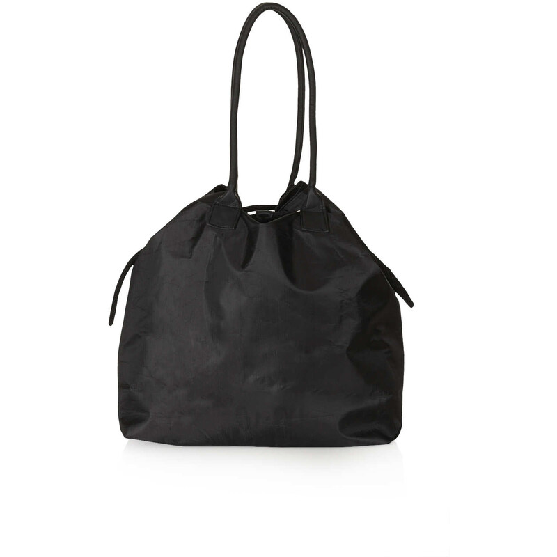 Topshop Nylon Drawstring Shopper Bag