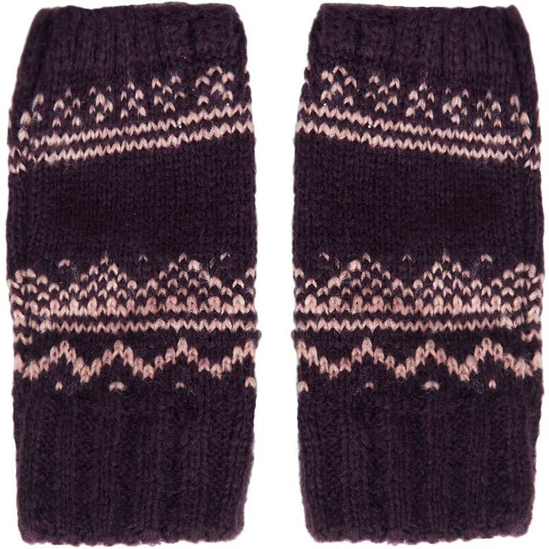 Topshop Scandi Fairisle Handwarmers