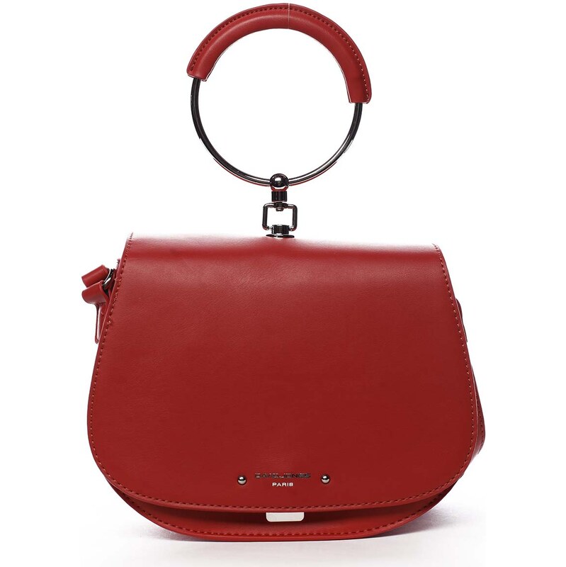 Dámská crossbody kabelka červená - David Jones Chevfi červená 113620802
