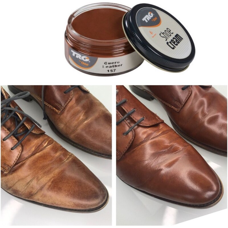 TRG the One Hnědý Krém na boty Shoe Cream Leather 157