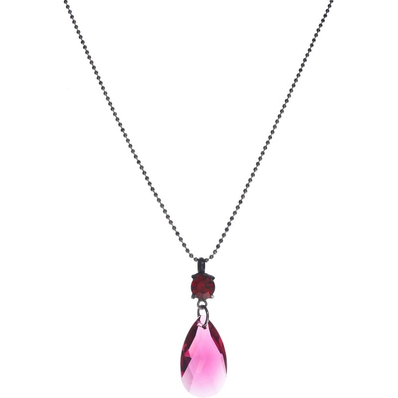 Krystal Swarovski Pear Crystal Drop Necklace