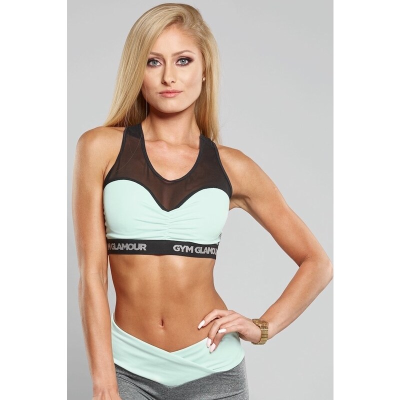 Dámská sportovní podprsenka Sea Mesh - Gym Glamour 75140430