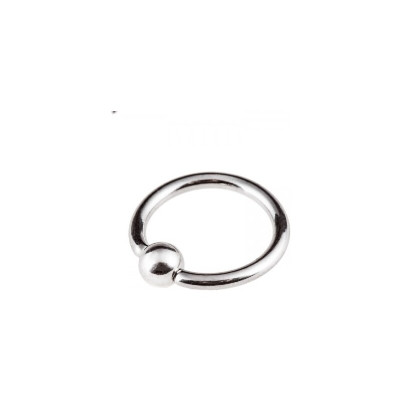 Meucci piercing kroužek s kuličkou chirurgická ocel PC40