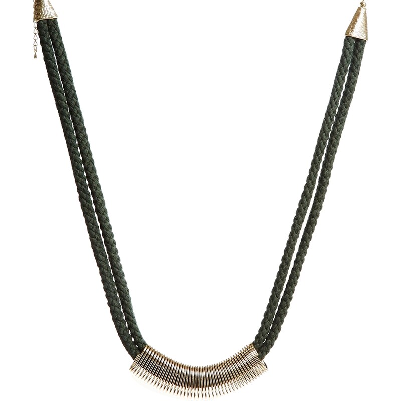 Asos Limited Edition Rope Bar Necklace