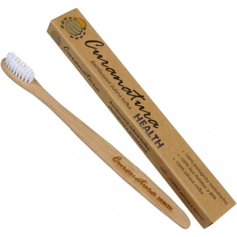 CURANATURA bambusový zubní kartáček HEALTH (soft)