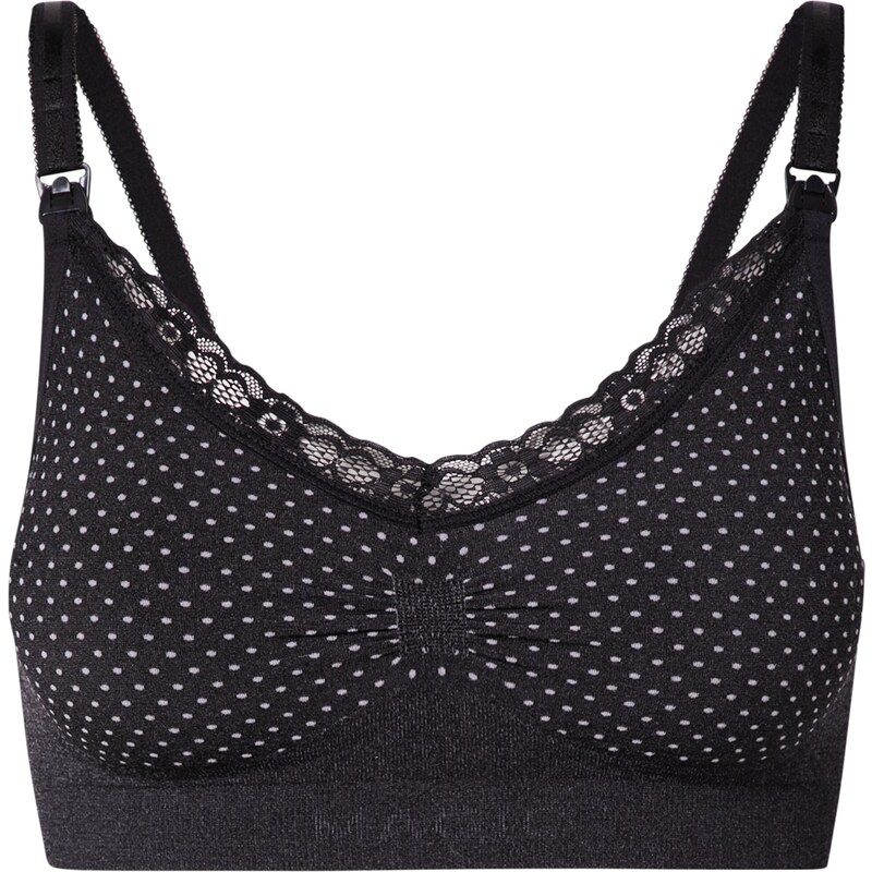 MAGIC Bodyfashion Kojící podprsenka Dots černá