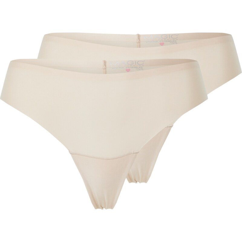 MAGIC Bodyfashion Tanga Dream Invisibles Thong krémová 48045792