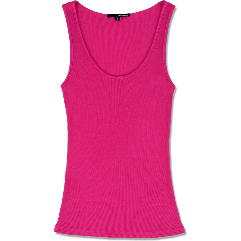 Tally Weijl Hot Pink Classic & Basic Vest Top