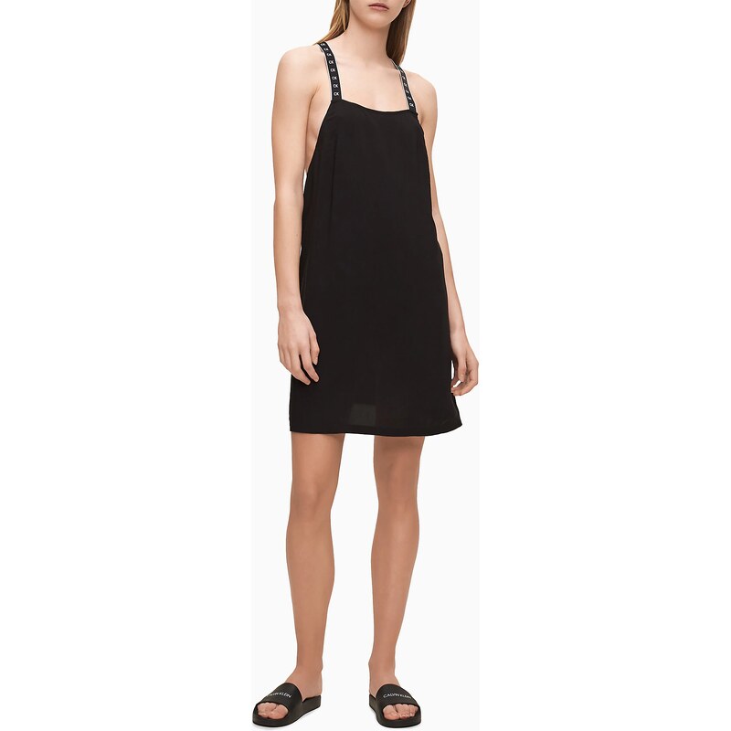 Plážové šaty KW0KW01776 - T01 Royal růžová - Calvin Klein