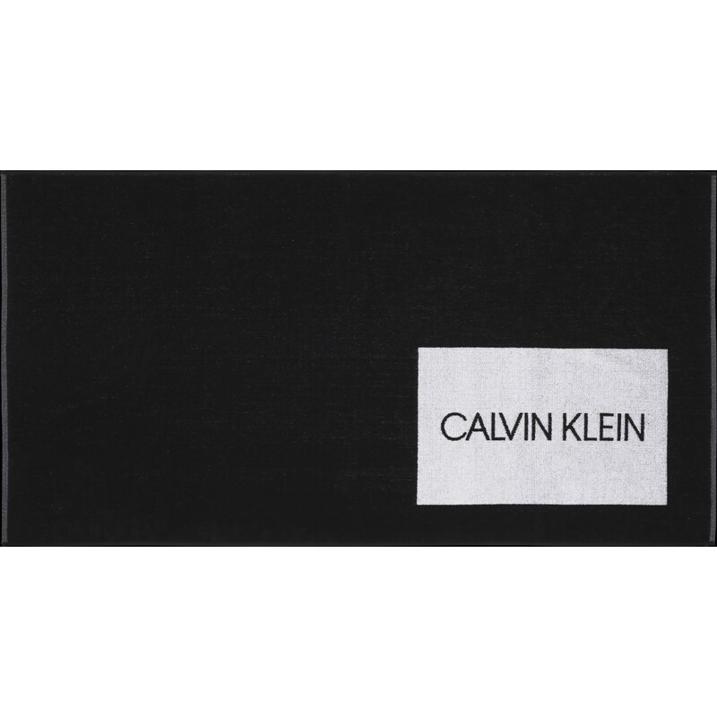 Plážová osuška KU0KU00065-BEH černá - Calvin Klein - GLAMI.cz