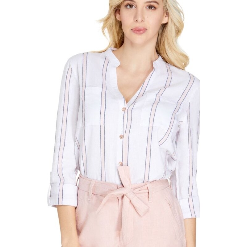 GUESS dámský top Reagan Linen Top M