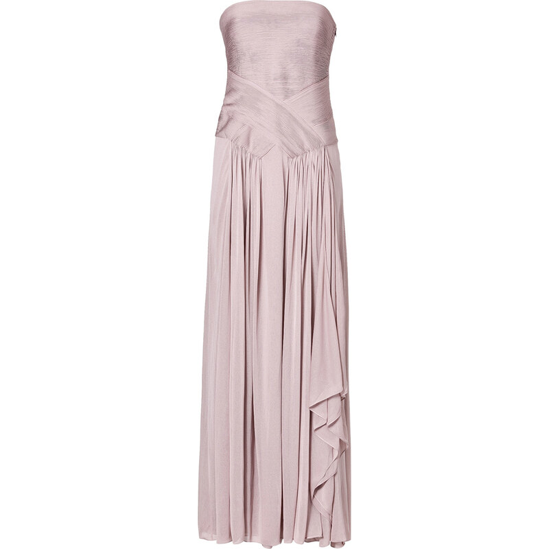 Ralph Lauren Collection Draped Strapless Gown