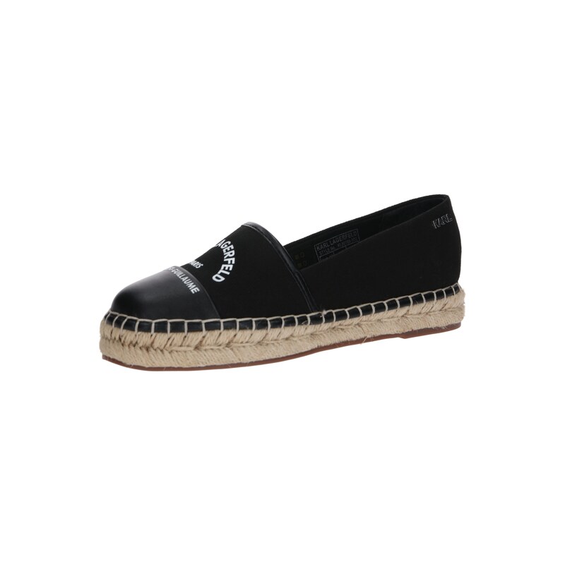 Karl Lagerfeld Espadrilky KAMINI černá 115557866