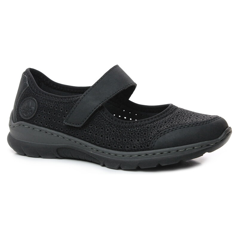 RIEKER L32B5-00 black, dámská obuv