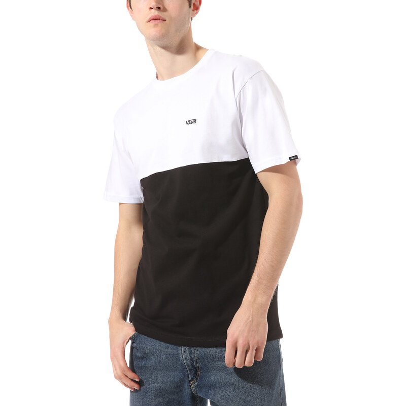 Vans MN COLORBLOCK TEE Black/White
