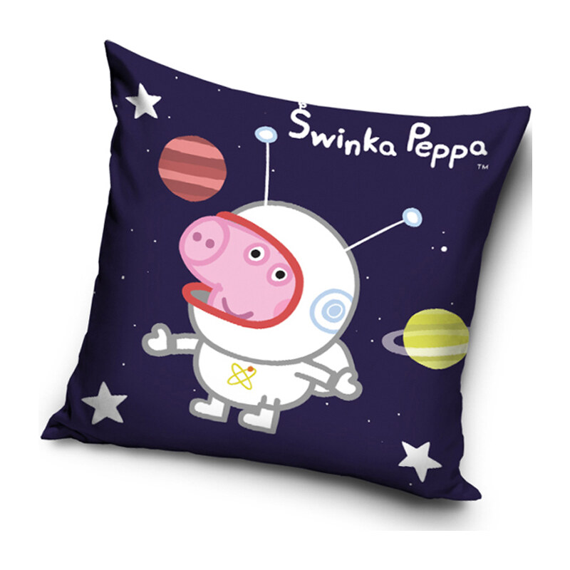 Peppa Pig Polštářek Prasátko George Astronaut