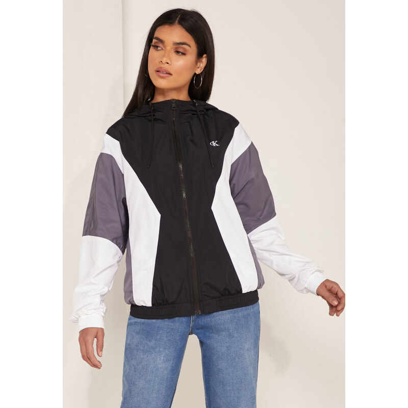 Calvin Klein damska barevna v trovka COLOR BLOCK WINDBREAKER GLAMI.cz