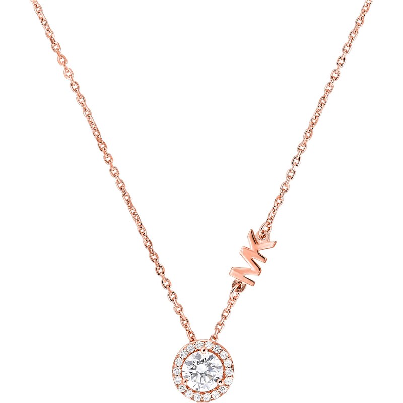 MICHAEL Michael Kors Řetízek růžově zlatá / průhledná 98139182