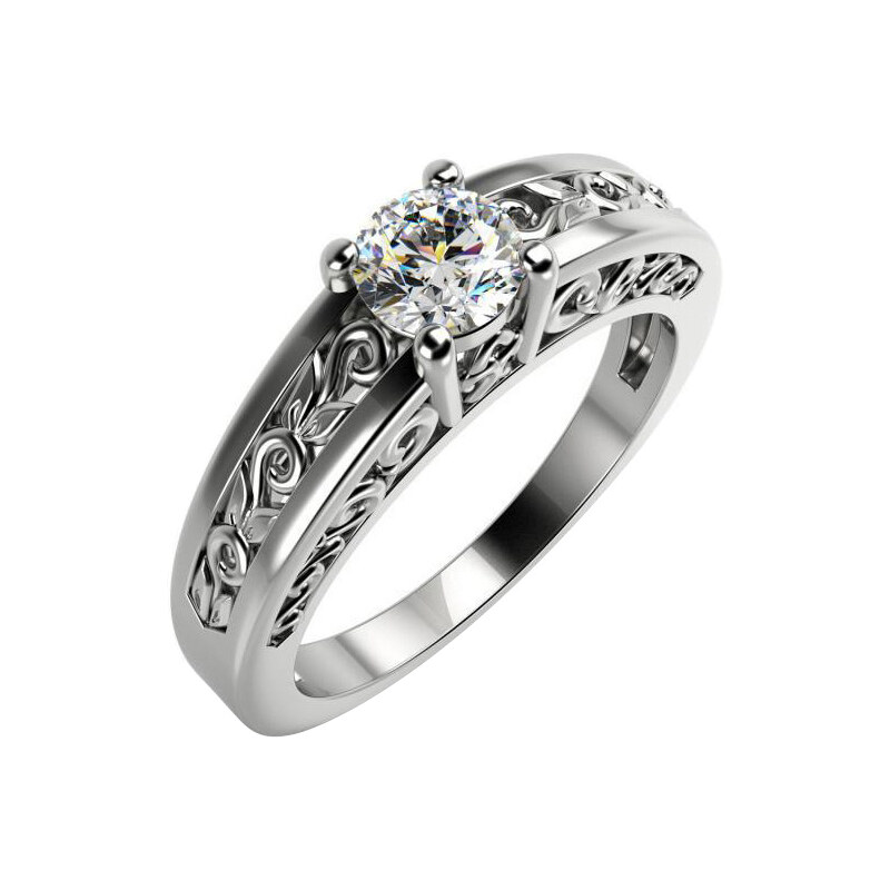 Eppi Zásnubní vintage prsten s diamantem Lerien