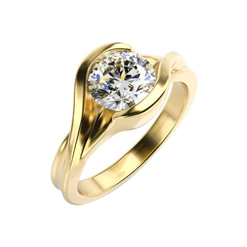Eppi Zásnubní prsten s diamantem Dalyw