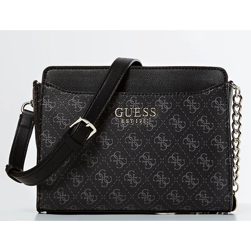 Kabelka crossbody Guess Lorenna SG767114 Coal GLAMI.cz