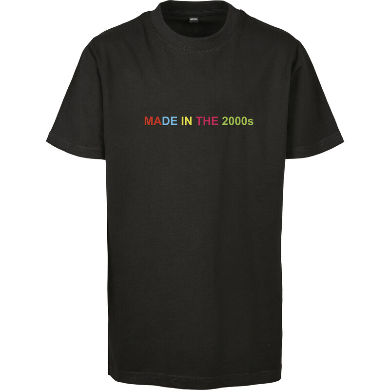 MT Kids Dětské tričko EMB Made In The 2000s - černé