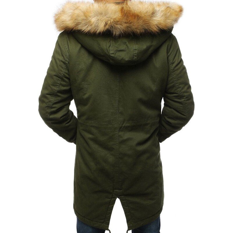 Stock Atraktivní khaki pánská zimní parka vtx2893