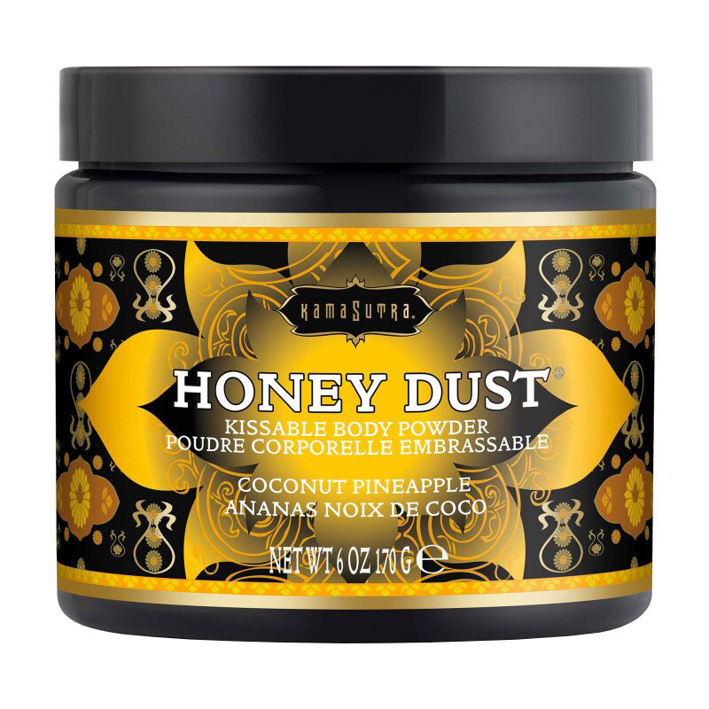 Kama Sutra Slíbatelný tělový pudr KamaSutra Honey Dust Coconut Pineapple, 170 g