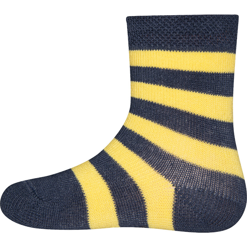 Ewers Dětské ponožky Lev (2 páry) žlutomodré