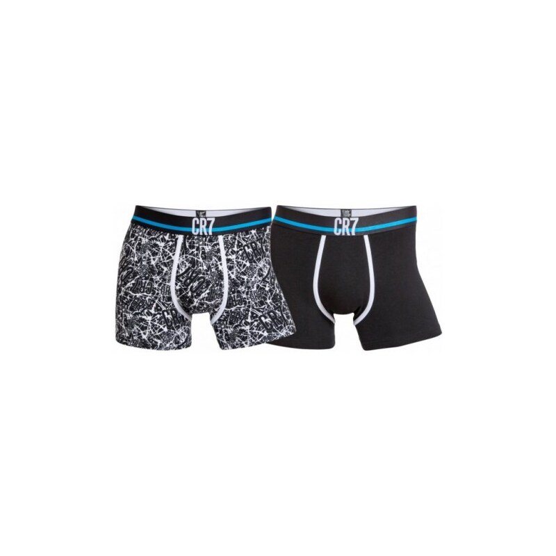 Pánské boxerky CR7 COTTON STRETCH 2 pack