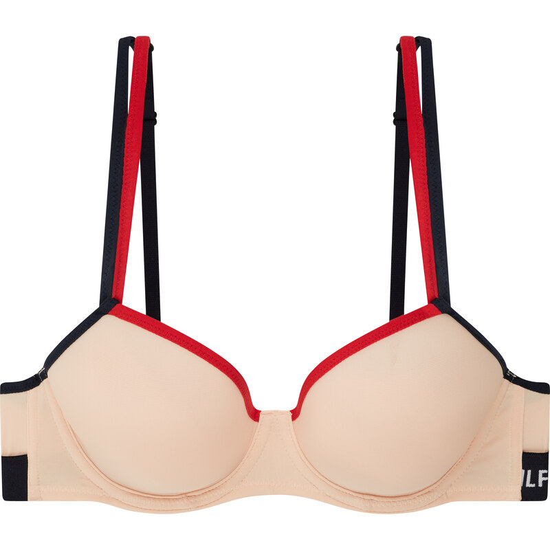 Podprsenka s kosticí UW0UW01822-TD5 růžová - Tommy Hilfiger 74061820