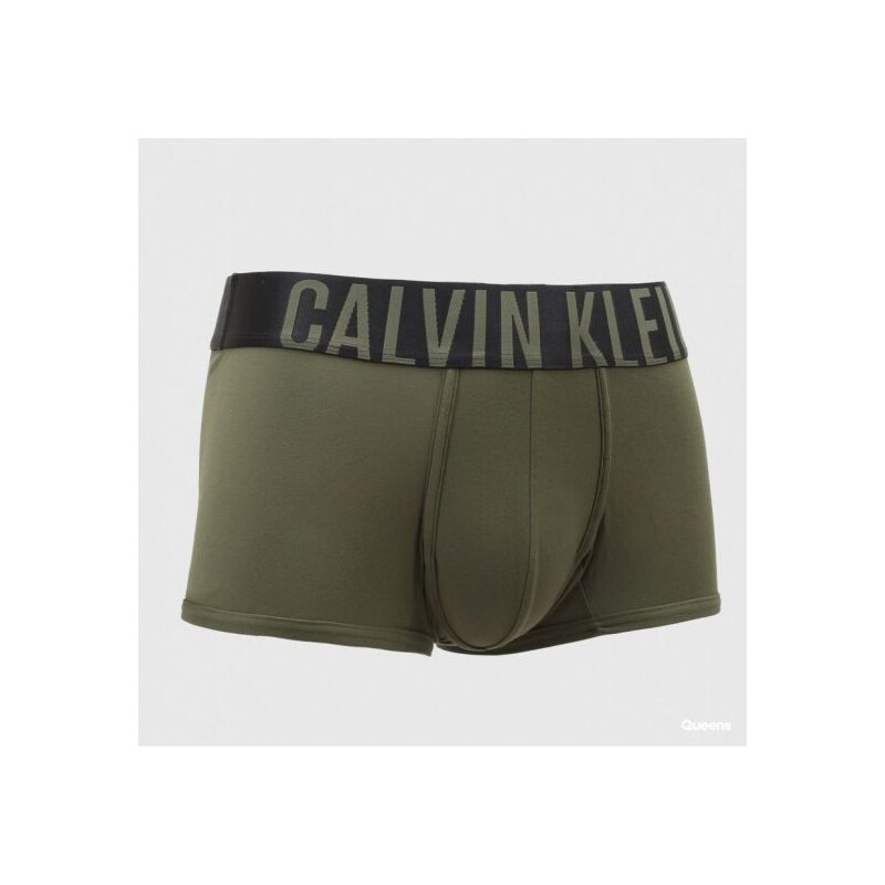 CALVIN KLEIN pánské khaki boxerky NB1047A khaki