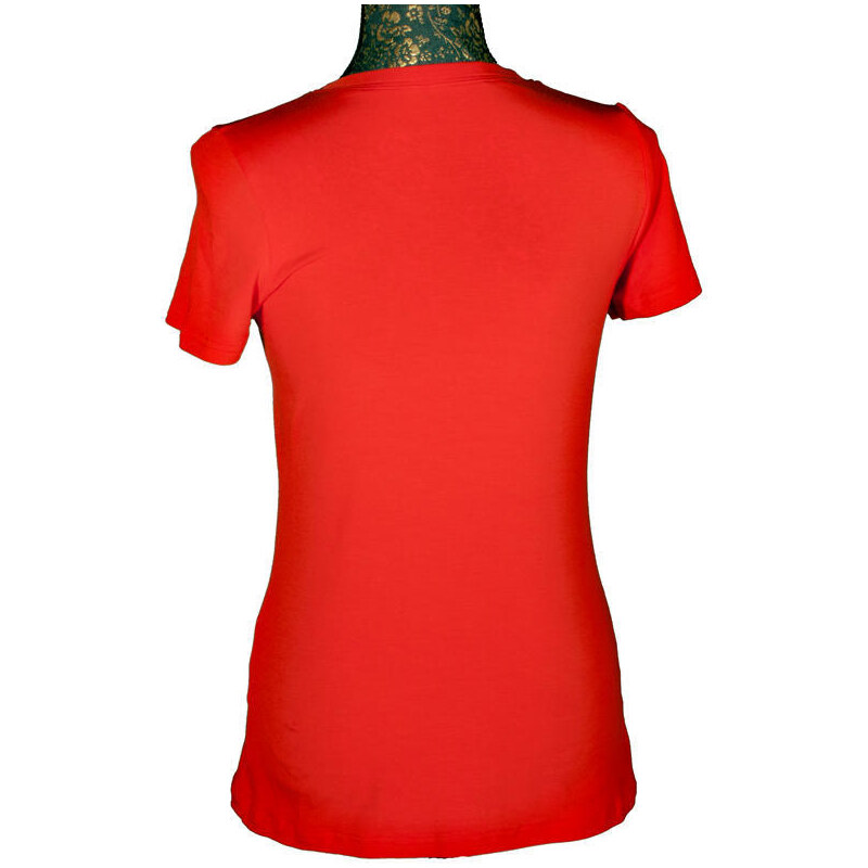 Červené tričko s krátkým rukávem Paula 42