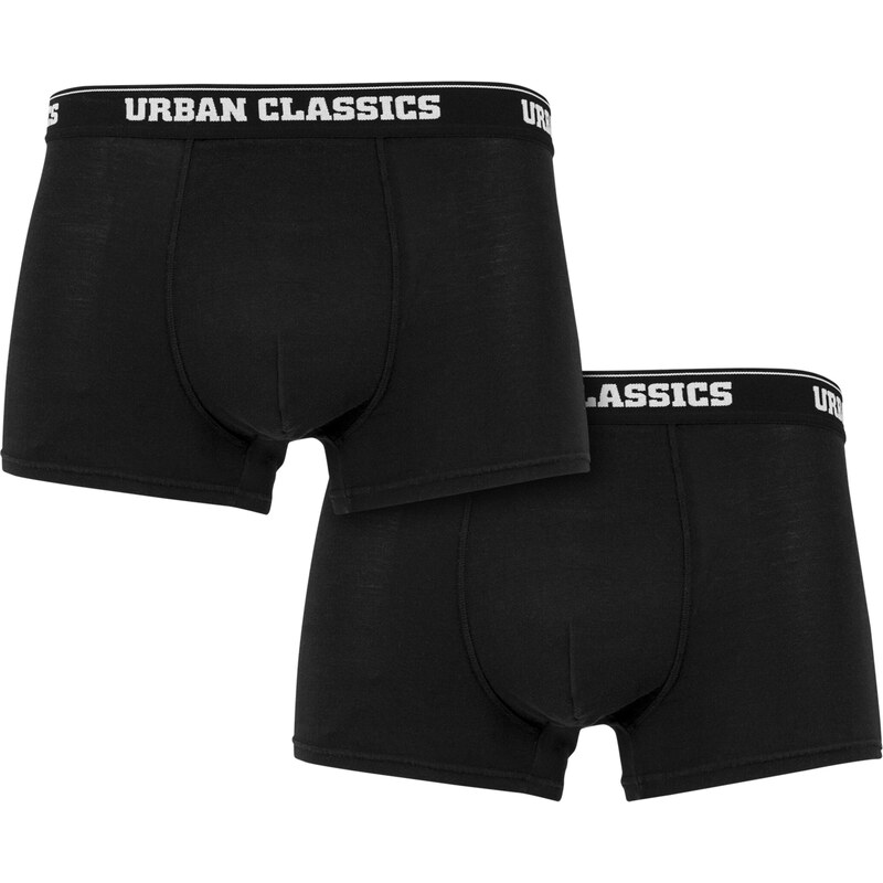Urban Classics Boxerky černá / bílá